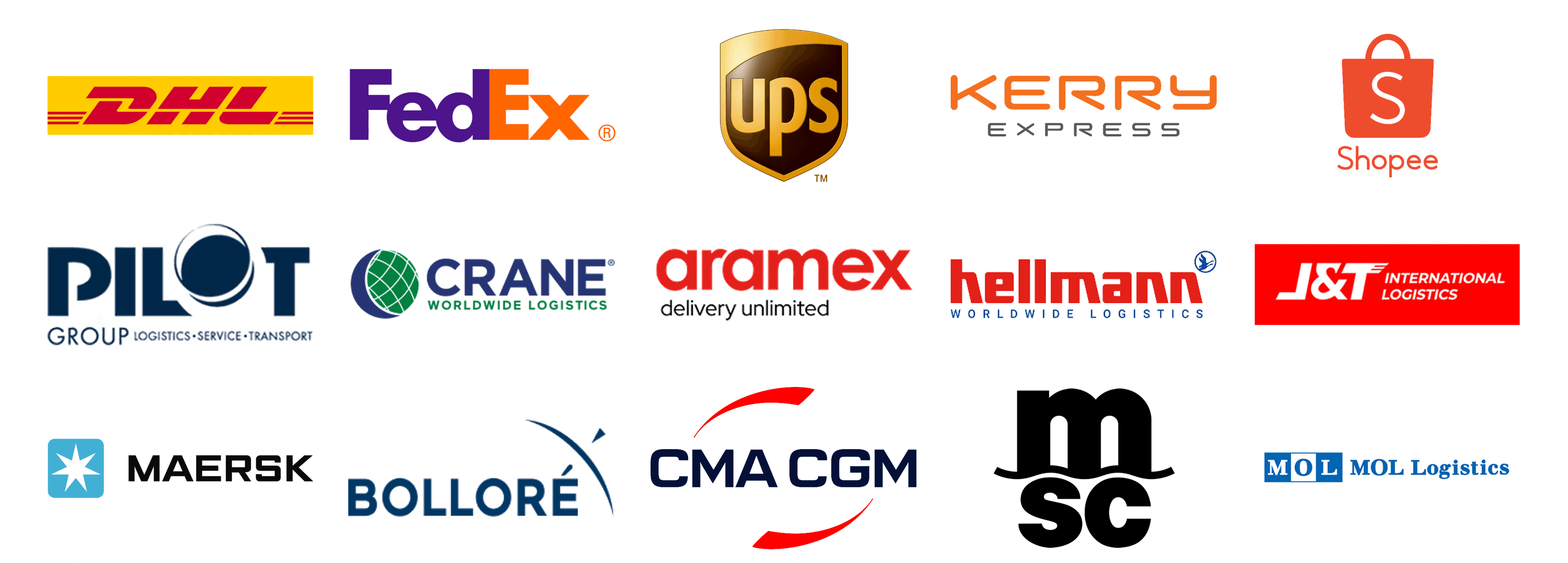 Trusted Clients & Global Logistics Partners