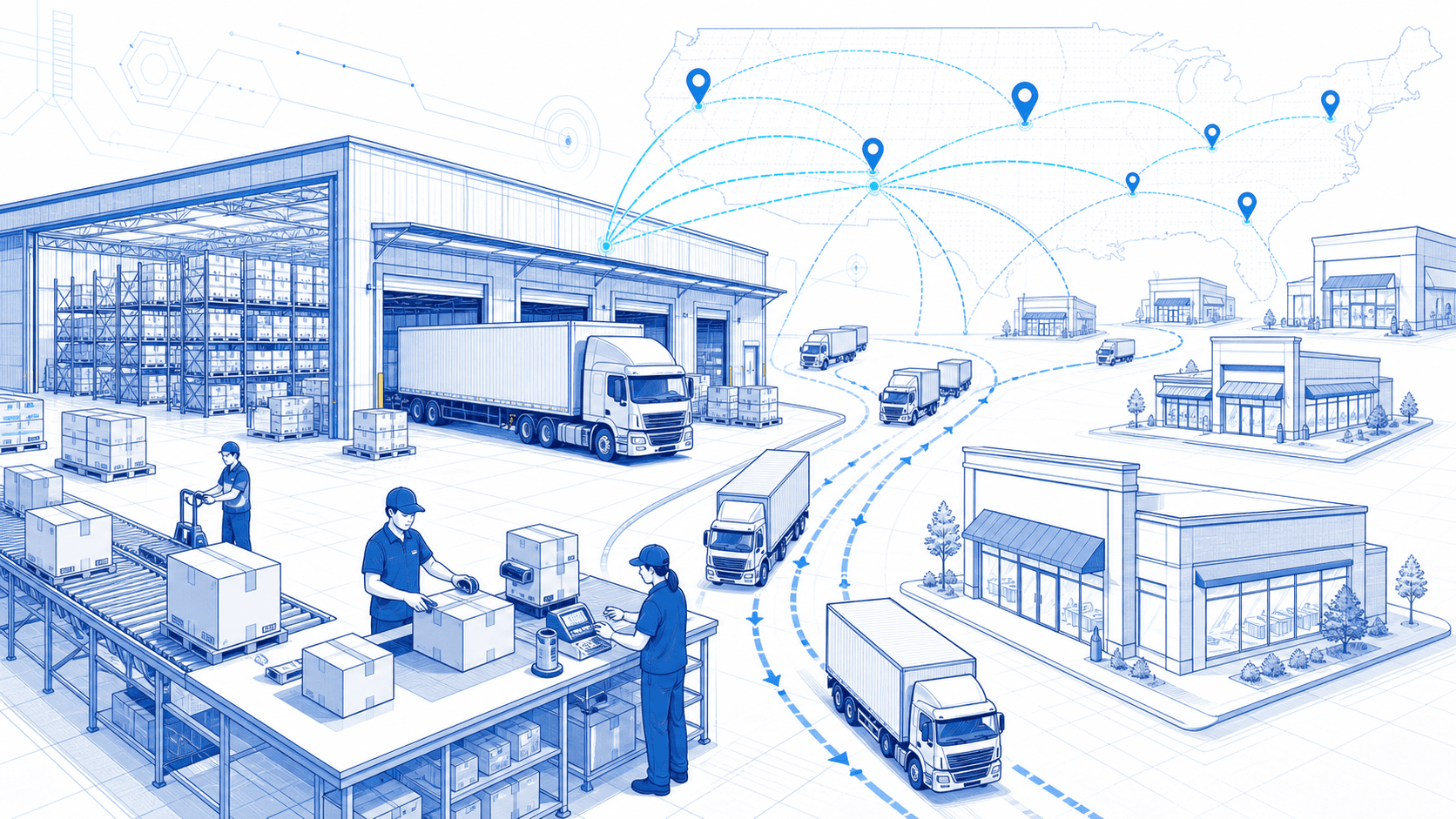 Retail & Distribution industry logistics